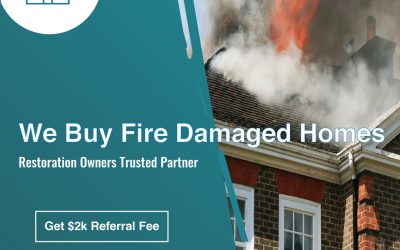 Fire Damage Home Buyer Advertising