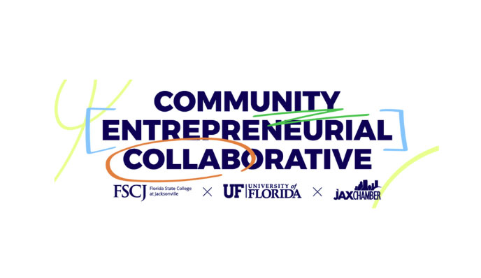 UF & FSCJ & Jax Chamber logo