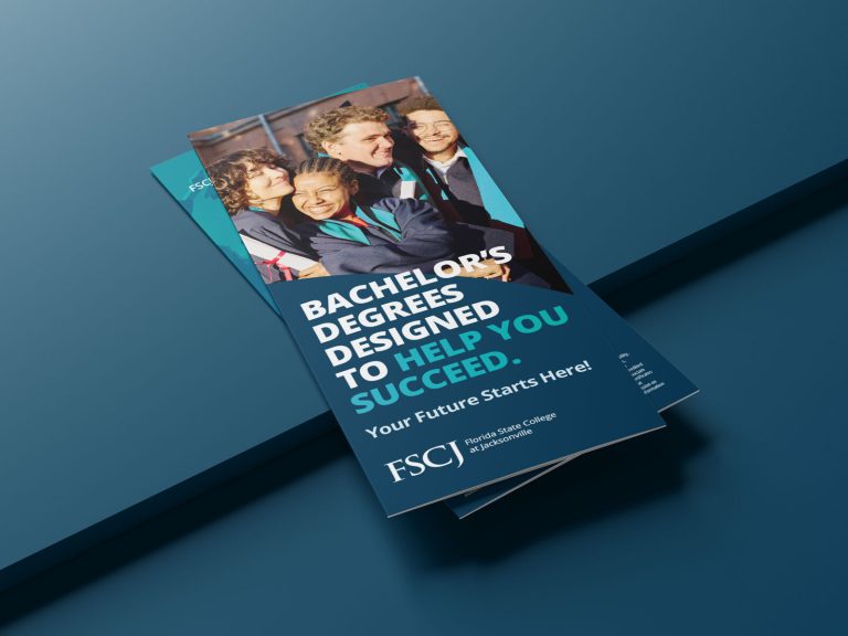 FSCJ Trifold Brochure Mockup Front