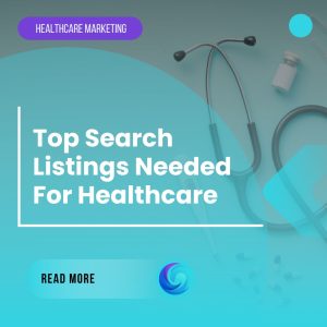 healthcare marketing search listings